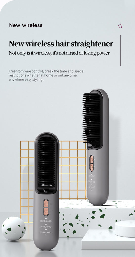 Plancha de pelo inalámbrica