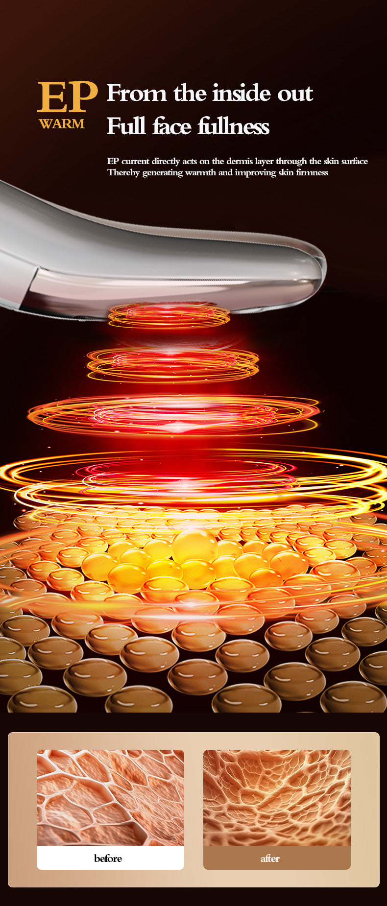 Lifting facial, modelado, reafirmante, masaje facial, introducción, aclaramiento, líneas finas, limpiador, lifting