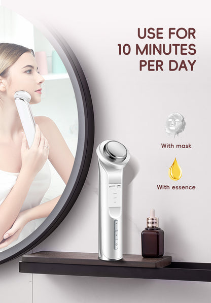 Masajeador facial casero, extractor de esencias para mascarillas faciales, limpiador facial, limpiador de poros, importador de productos de limpieza.