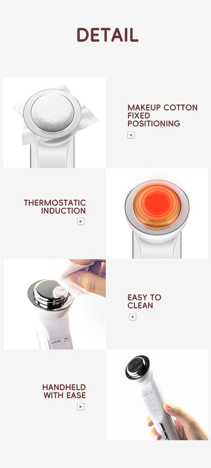 Masajeador facial casero, extractor de esencias para mascarillas faciales, limpiador facial, limpiador de poros, importador de productos de limpieza.