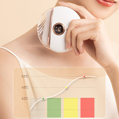 Tabla de raspado de jade, instrumento de compresa caliente para masaje de belleza