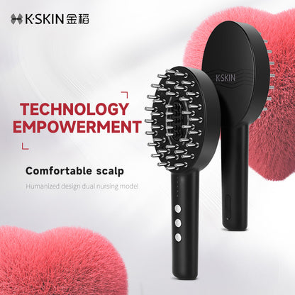 Peine para el crecimiento del cabello con luz roja, peine para el cuidado del cabello, peine de microcorriente para el cuidado del cabello