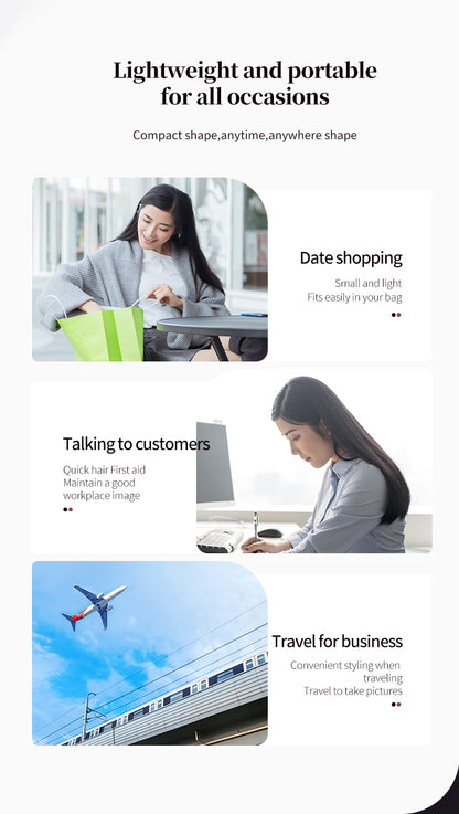 Plancha de pelo inalámbrica