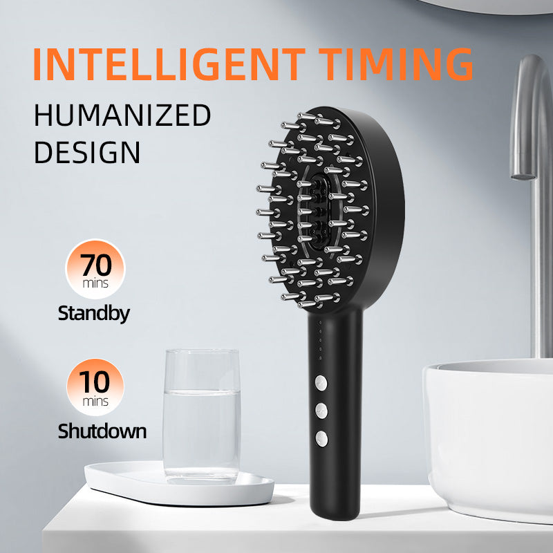 Peine para el crecimiento del cabello con luz roja, peine para el cuidado del cabello, peine de microcorriente para el cuidado del cabello