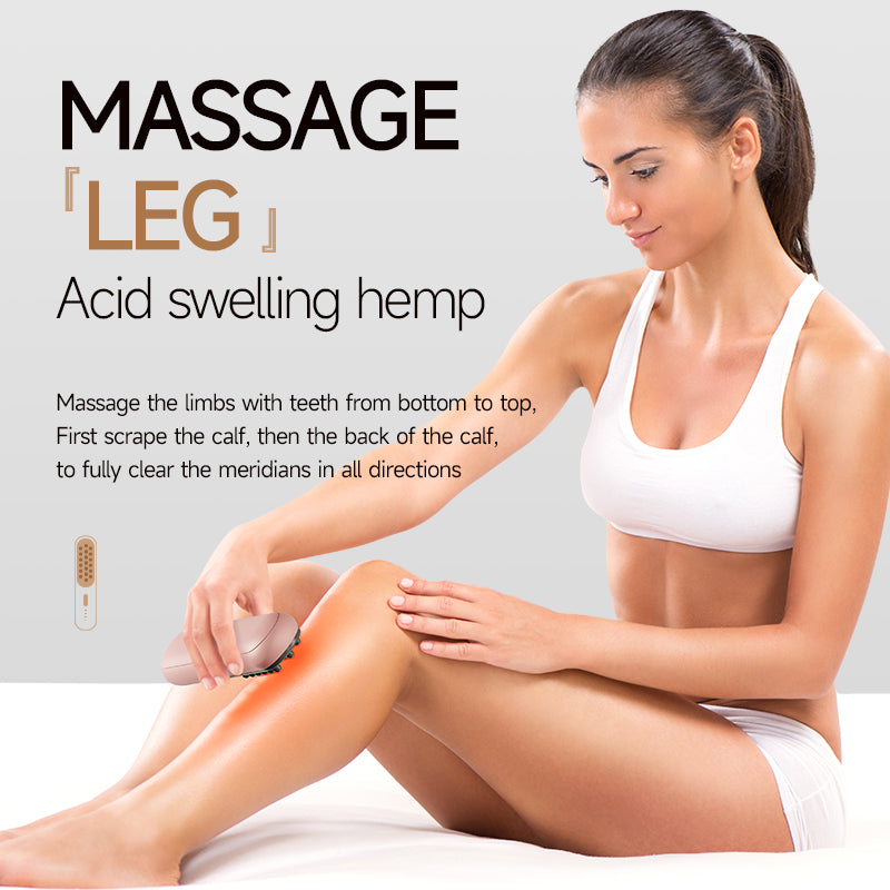 Cepillo eléctrico de meridianos cálido, compresa caliente universal, draga, peine calefactor de meridianos, peine para el cuidado de la salud, instrumento de masaje